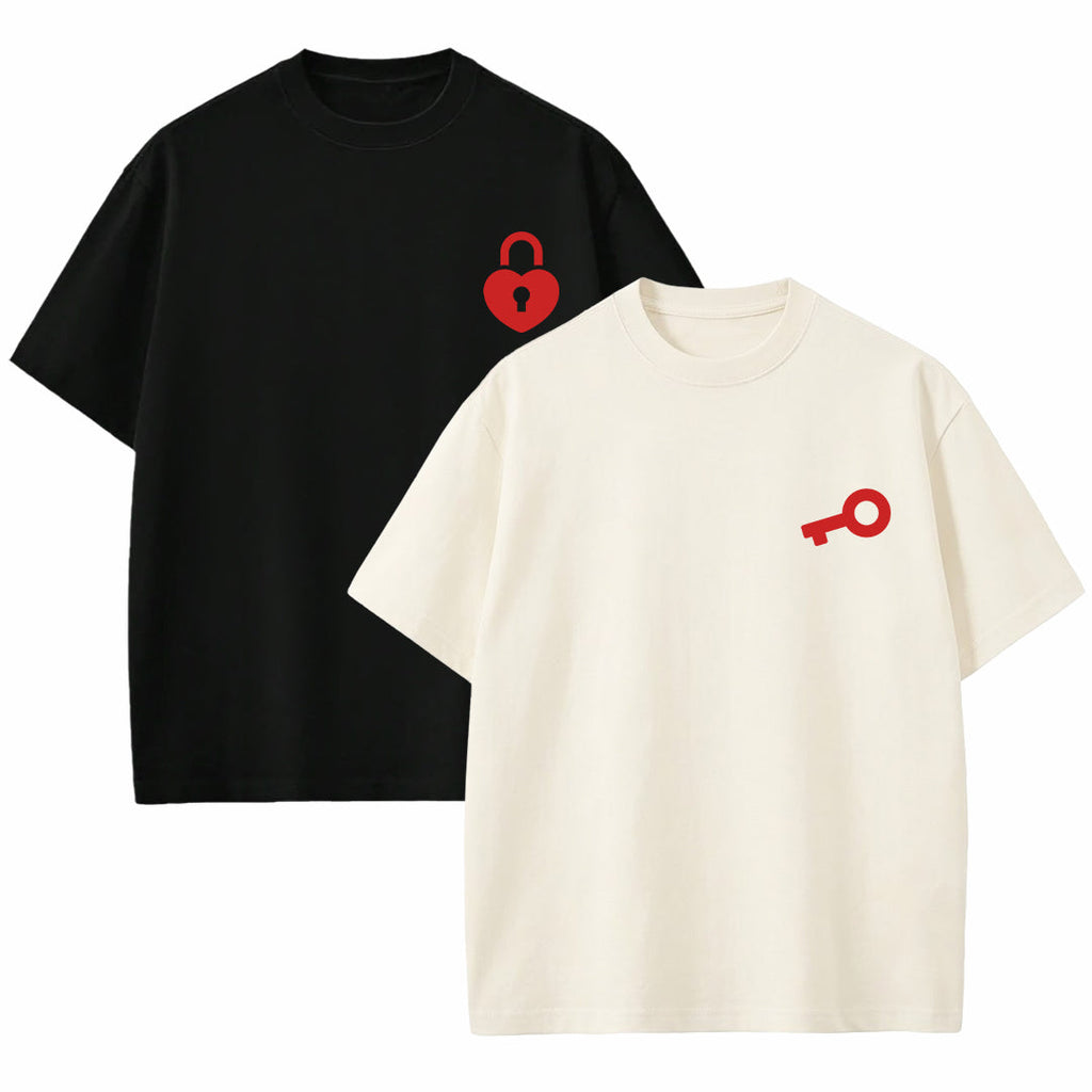 Lock Key - Couple T-shirts