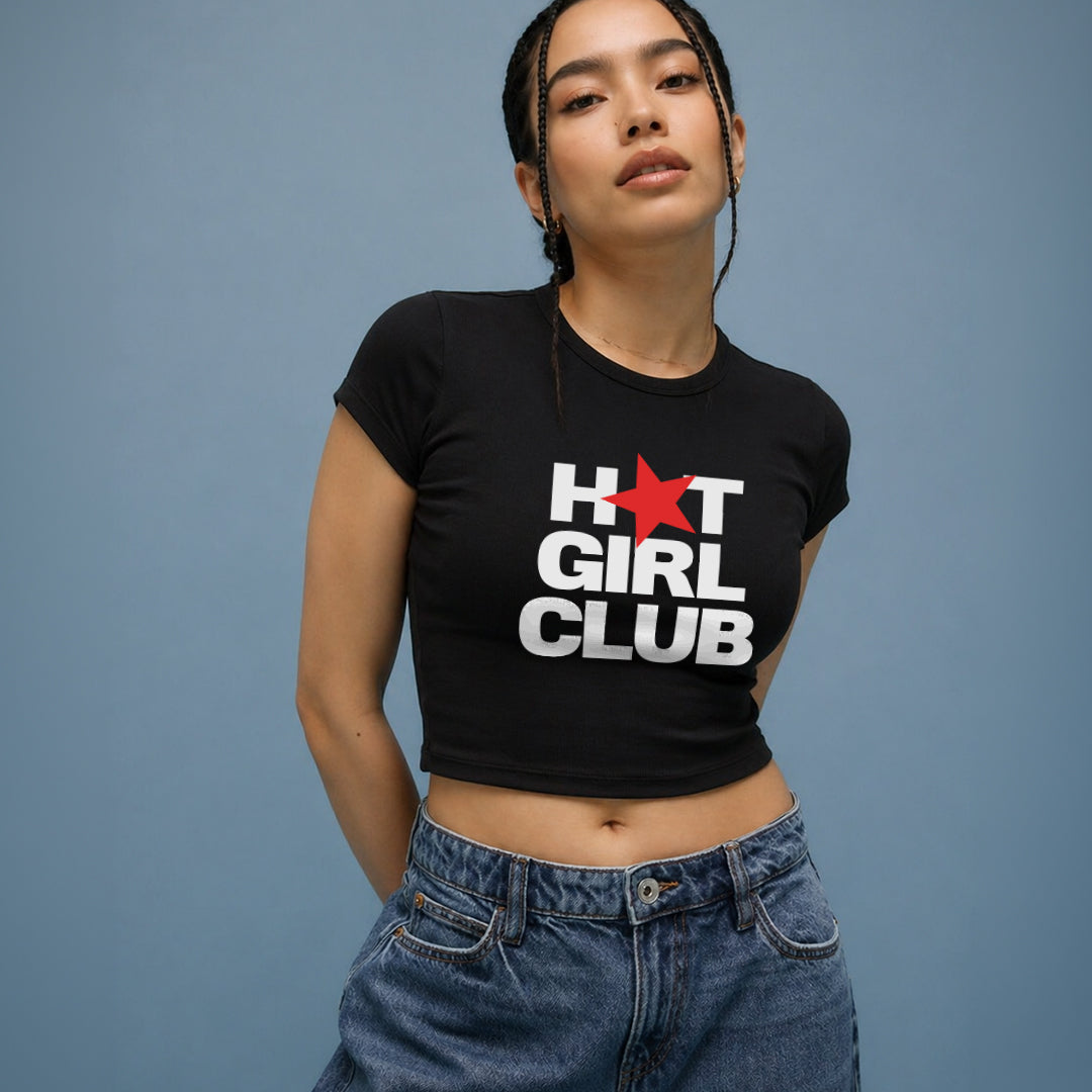 Hot Girl Club - Baby Tee