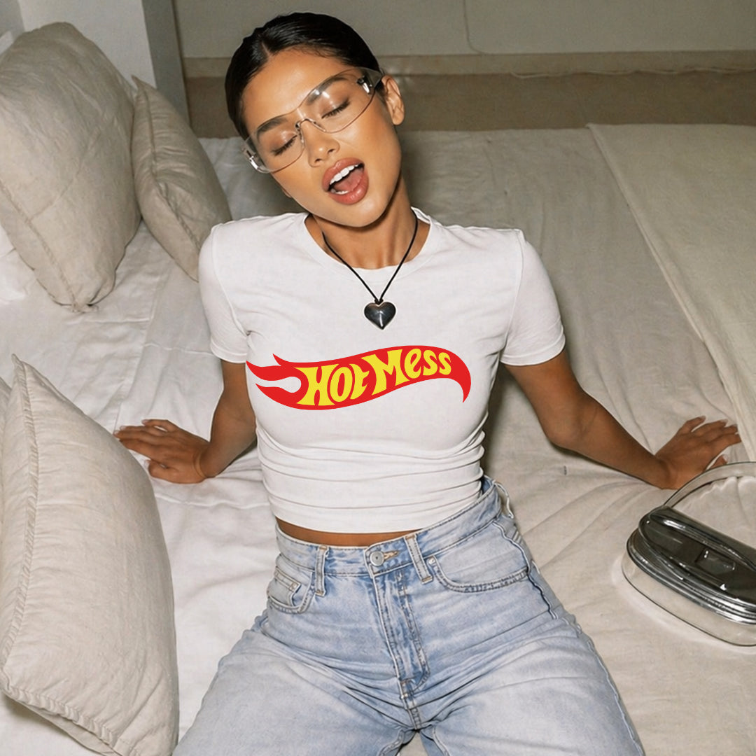 Hot Mess - Baby Tee