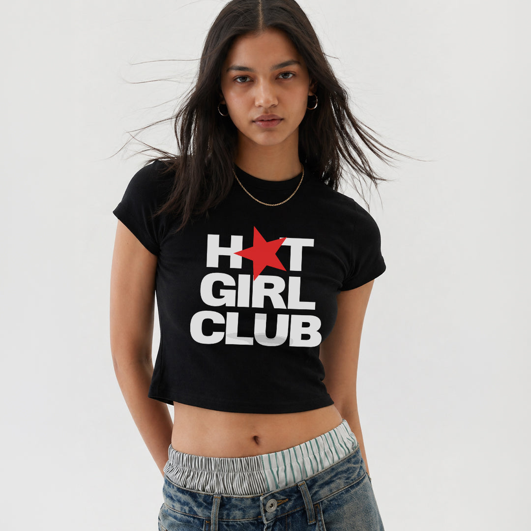 Hot Girl Club - Baby Tee