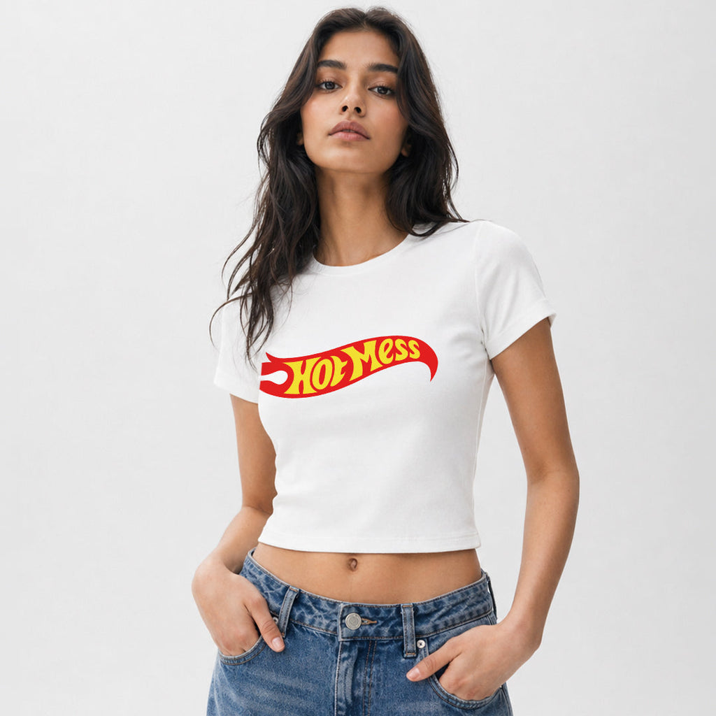 Hot Mess - Baby Tee