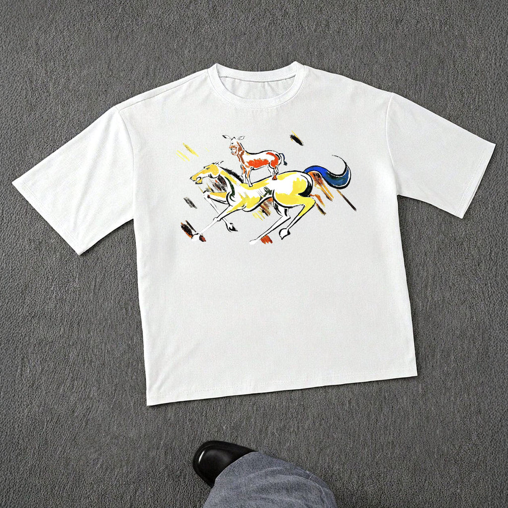 Majnu Bhai Painting - T-shirt