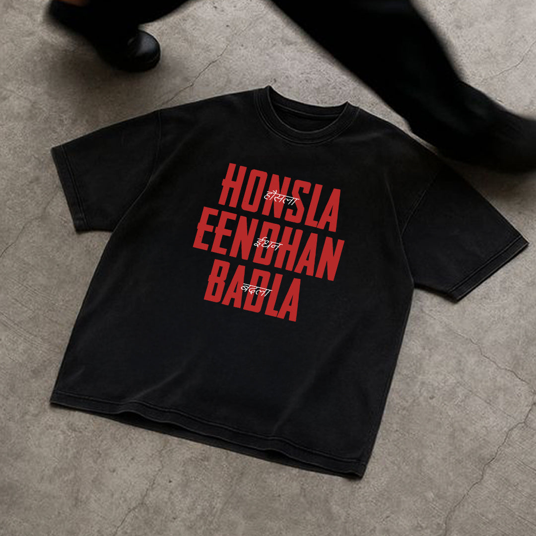 Honsla Eendhan Badla - T-shirt